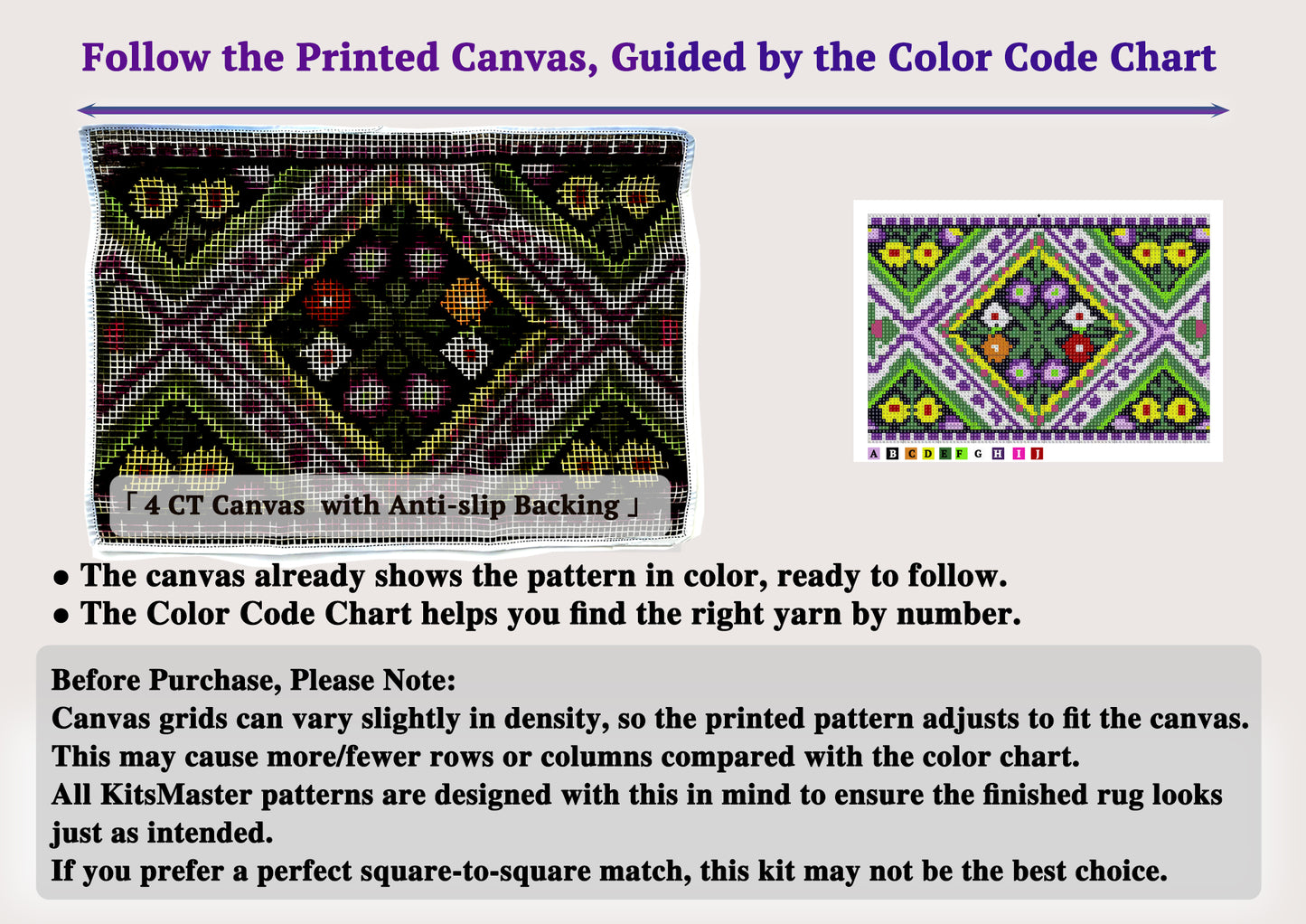 Floral Latch Hook Rug Kits for Adults, Crochet Sewing Kit Classic Latch Hook 3D Craft Kit for Home Decor Festival Gift (Size 23.6" X 15.8")