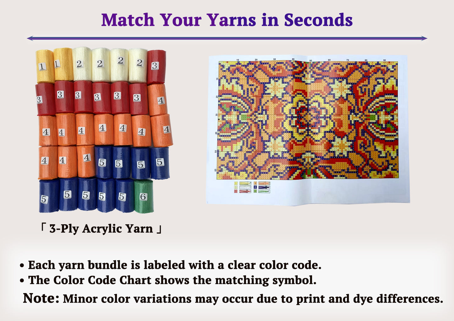 Floral Latch Hook Rug Kits for Adults, Crochet Sewing Kit Classic Latch Hook 3D Craft Kit for Home Decor Festival Gift (Size 23.6" X 15.8")