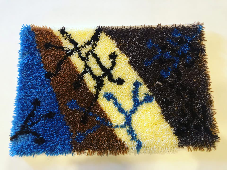 Hobby Thread Rug A new hobby to spend time, a novelty gift, a home decor rug, a craft ...
