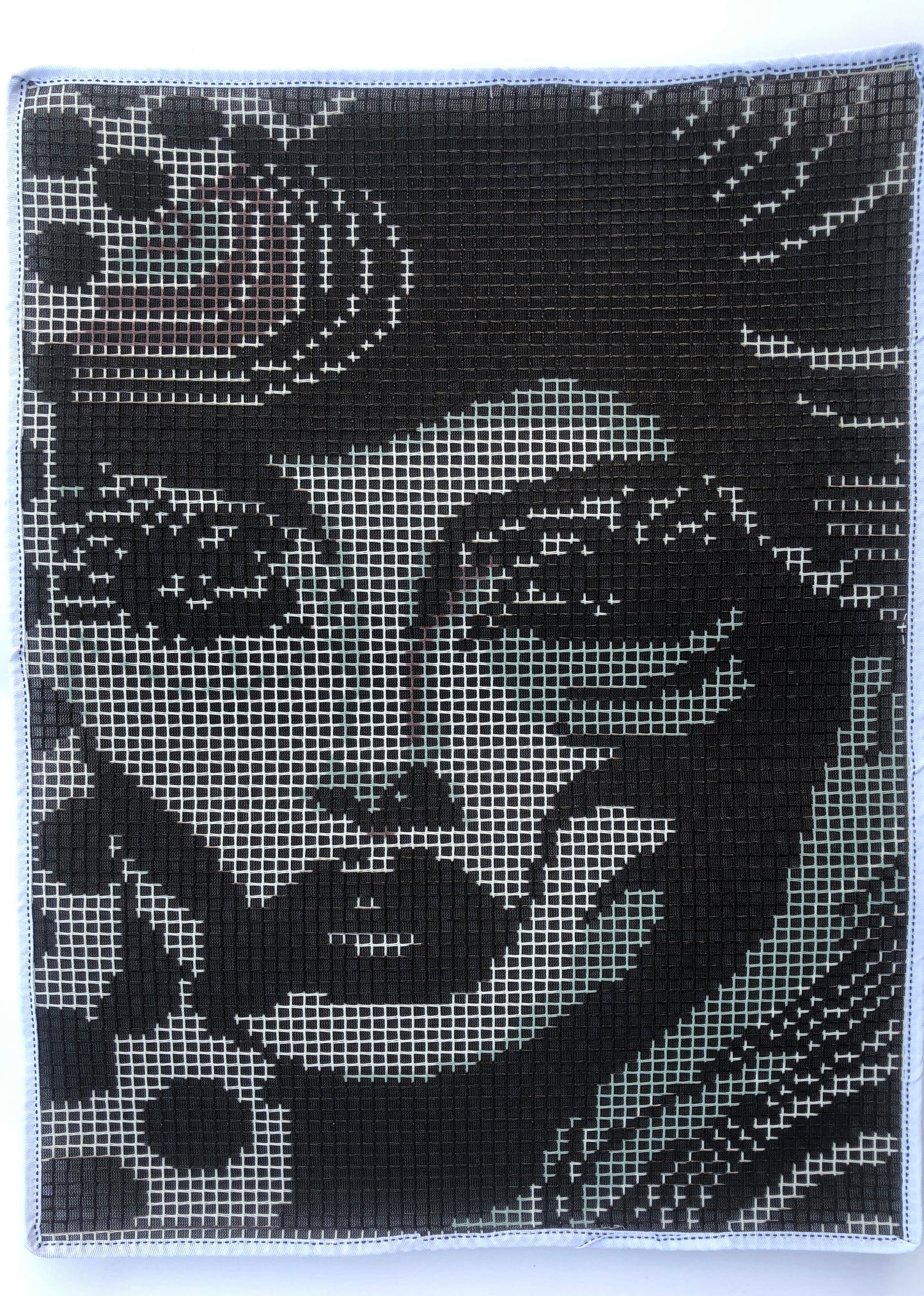 Portrait Latch Hook Kits for Adults & Beginners-Real Finished Rug Photo-Complete DIY Craft Kit, Includes Pre-Printed Canvas, Pre-Cut Yarns, Tool, Number Chart (Size 23.6" X 15.8")